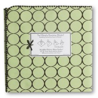 Фланелевая пеленка для новорожденного SwaddleDesigns Lime w/BR Mod C